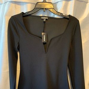 Express black blouse